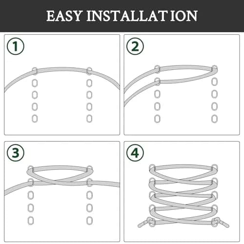 Endoto Flat Elastic Shoelaces for ON Cloudtilt Shoes, 66cm (26 Inch) Rock Solid | No-Tie Secure Fit thumbnail 4