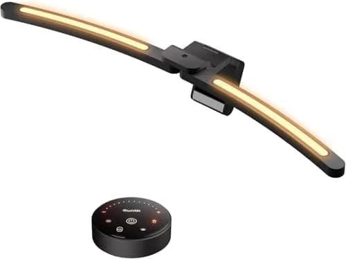 Quntis Curved Monitor Light Bar for 34"+ Ultrawide | Eye-Care Glare-Free Desk Light thumbnail 1
