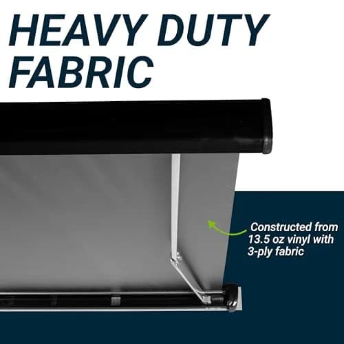 Velarium 9' RV Vinyl Canopy Blue Fade | Heavy-Duty 13.5oz, Cold & Crack-Resistant (Fabric Size 8' 2") thumbnail 3