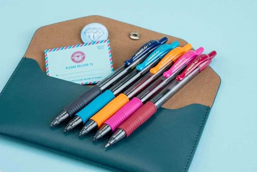 PILOT G2 Gel Roller Pens, Fine Point 0.7 mm, Navy Ink, 12 Count | Smooth Ink Flow for Office & School - view 4