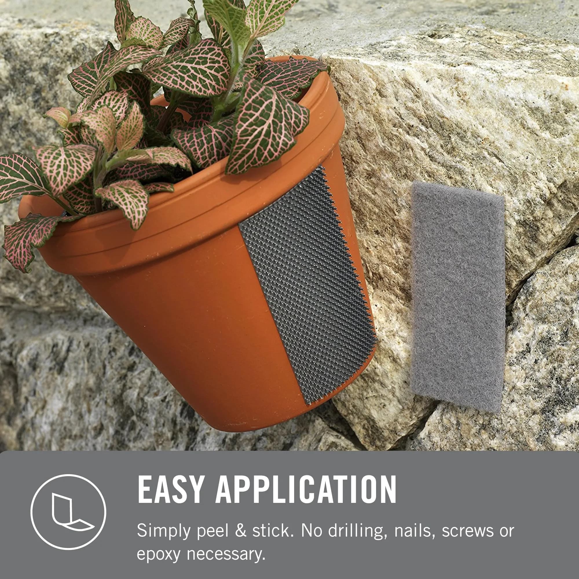 VELCRO Brand Extreme Outdoor Double Sided Mounting Tape, 14ft x 1in (Pack of 12) | Heavy Duty Tape for Rough Surfaces - view 4