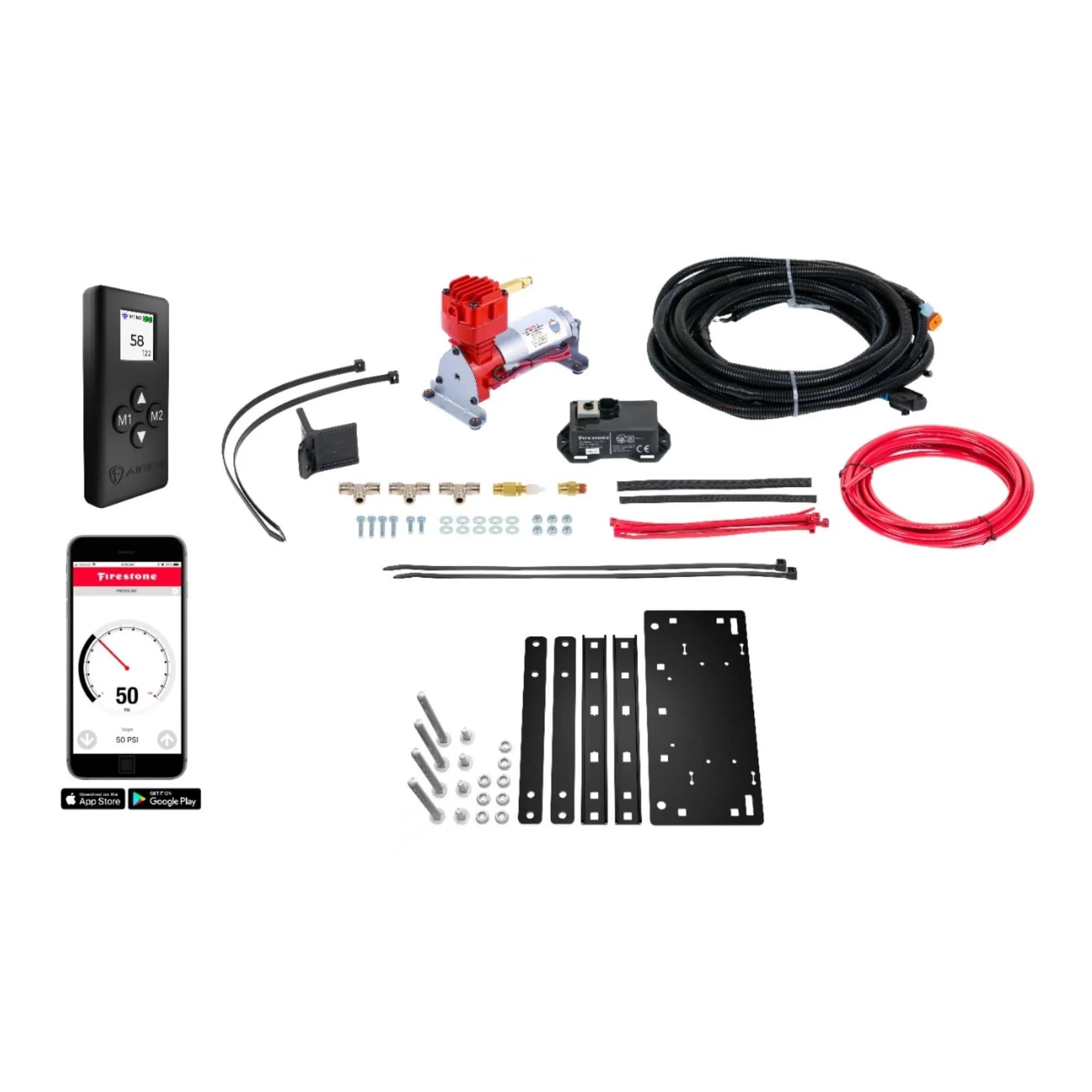 Airide Firestone Air Command Single Wireless App & Remote Compressor 150 PSI | Heavy Duty, Easy Install