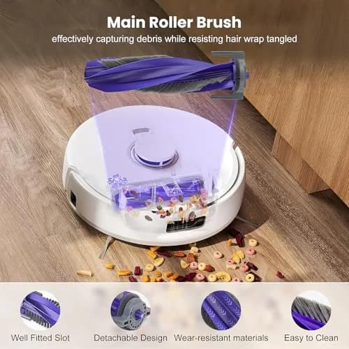 BTRSOLUS 20 Pcs Accessories Kit for NARWAL Freo Z10 Ultra/Z10 Robot Vacuum Cleaner | Complete Replacement Parts Set thumbnail 4