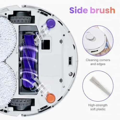 BTRSOLUS 20 Pcs Accessories Kit for NARWAL Freo Z10 Ultra/Z10 Robot Vacuum Cleaner | Complete Replacement Parts Set thumbnail 5
