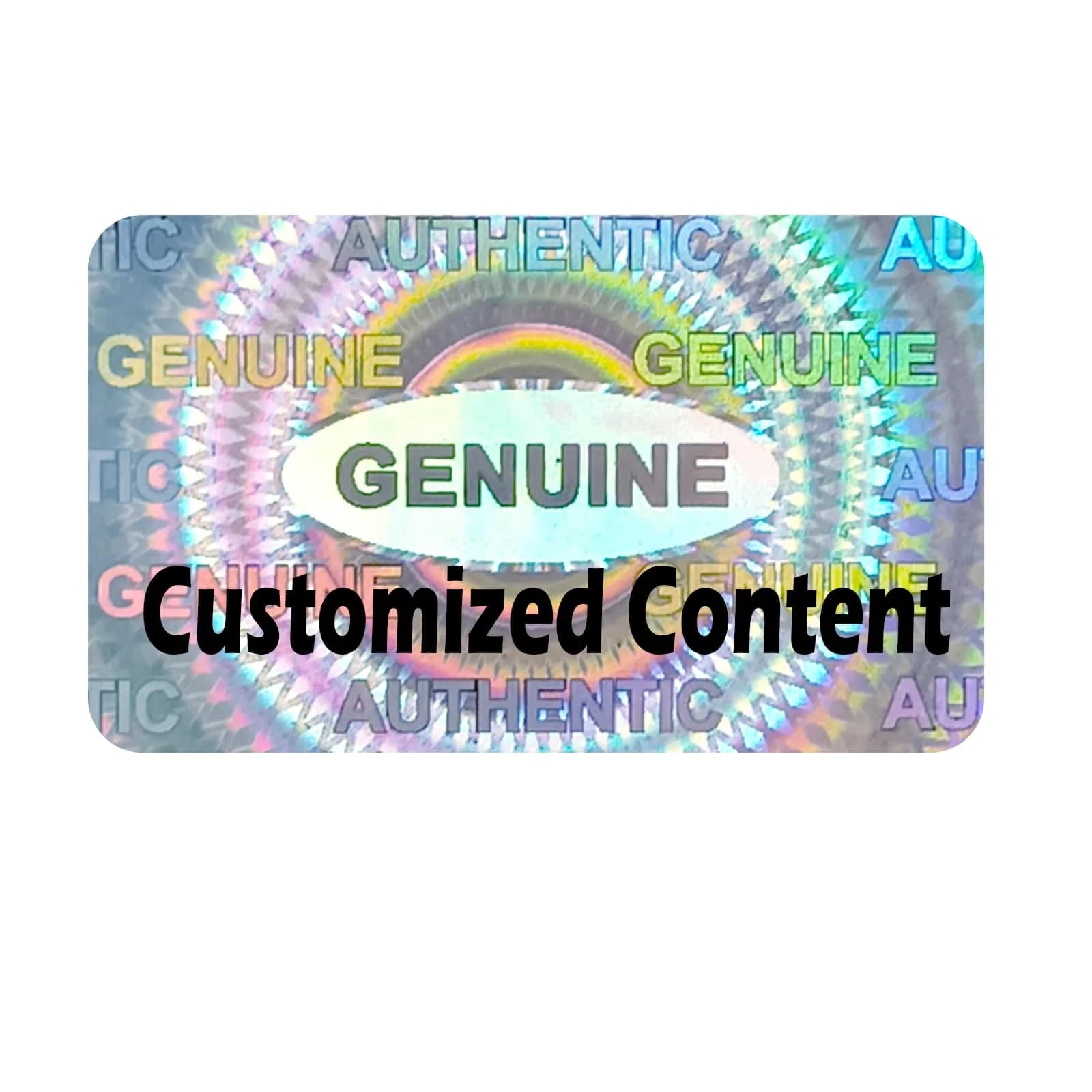 ILMBVM Custom Tamper Proof Labels 0.6x1 inch | Silver Security Stickers, 1200 pcs, High Security