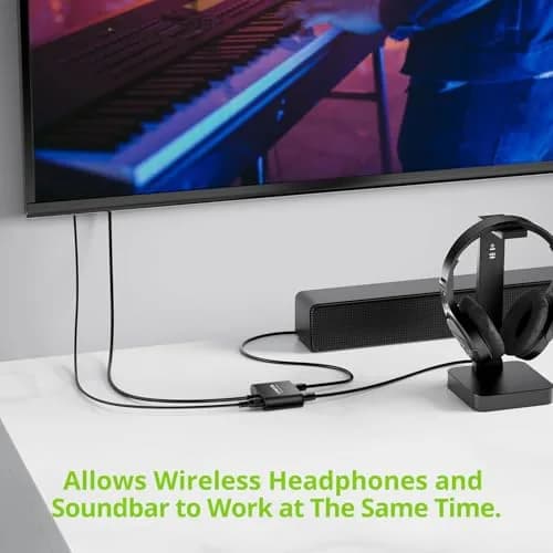 LiNKFOR 1x3 Optical Audio Splitter 156 g (5.5 oz) | Splits 1 Toslink Source to 3 Outputs thumbnail 4
