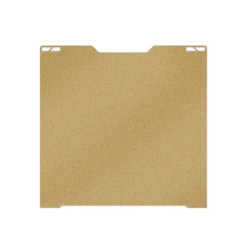 SeulQirw 355x346mm PEI Build Plate for Bambu Lab H2D | Double Sided Gold Textured Steel Bed thumbnail 1