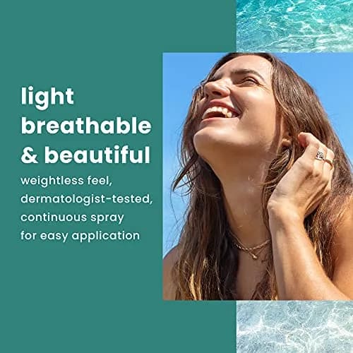 Hawaiian Tropic Weightless Hydration SPF 50 Sunscreen Spray 355ml (12 Fl Oz) | Dermatologist Tested for All Skin Types thumbnail 4