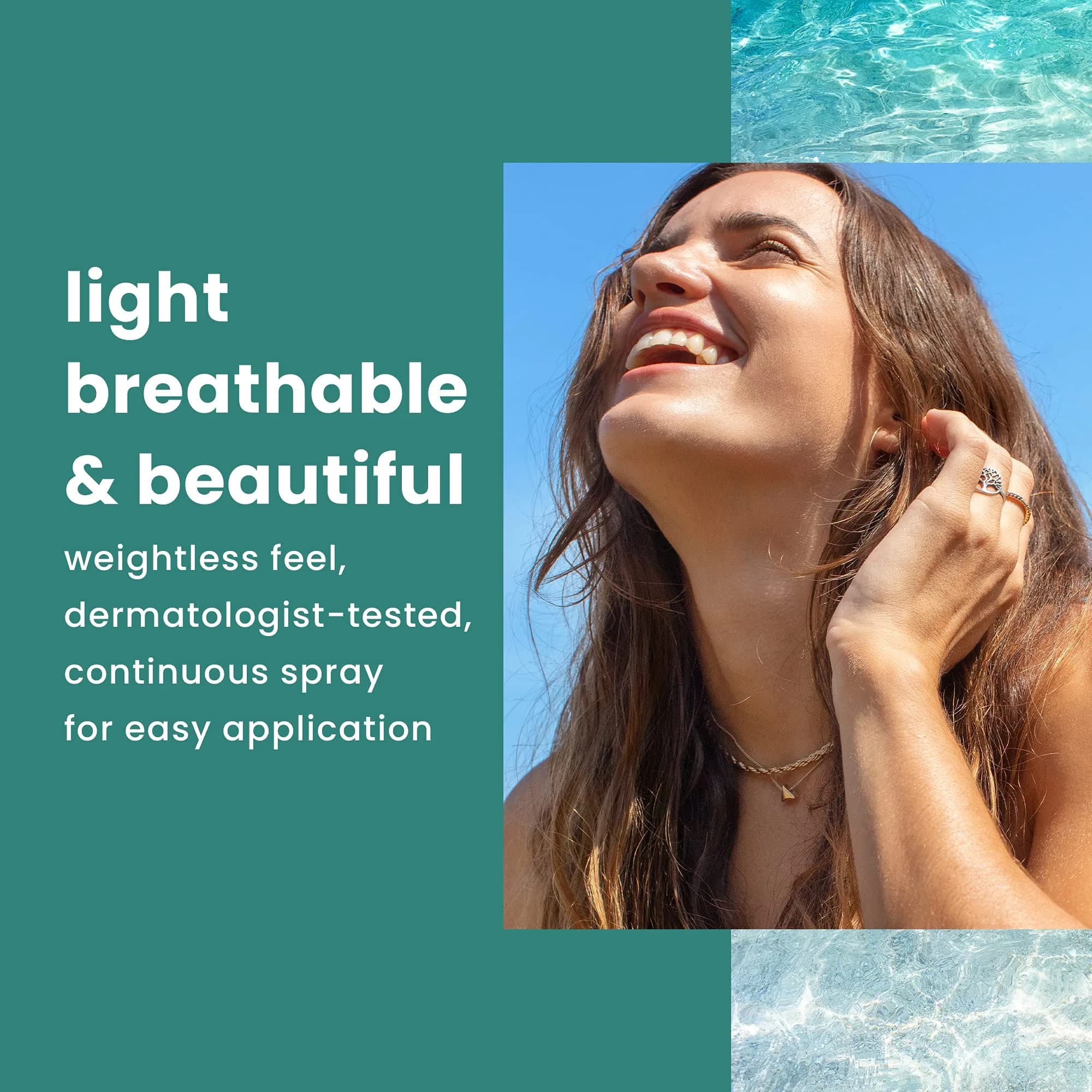 Hawaiian Tropic Weightless Hydration SPF 50 Sunscreen Spray 355ml (12 Fl Oz) | Dermatologist Tested for All Skin Types - view 4