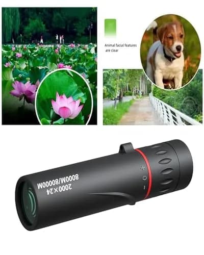WenTigDY Mini Telescope for Adults 24mm Objective Lens | 2000x Magnification, Portable Scope for Travel thumbnail 4
