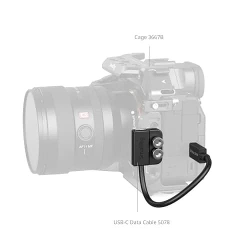 SMALLRIG USB-C Male to Female Data Cable (7.9 inch) | 20Gbps Data Transfer & 240W Charging thumbnail 8