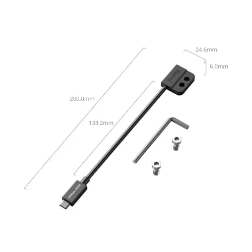 SMALLRIG USB-C Male to Female Data Cable (7.9 inch) | 20Gbps Data Transfer & 240W Charging thumbnail 9