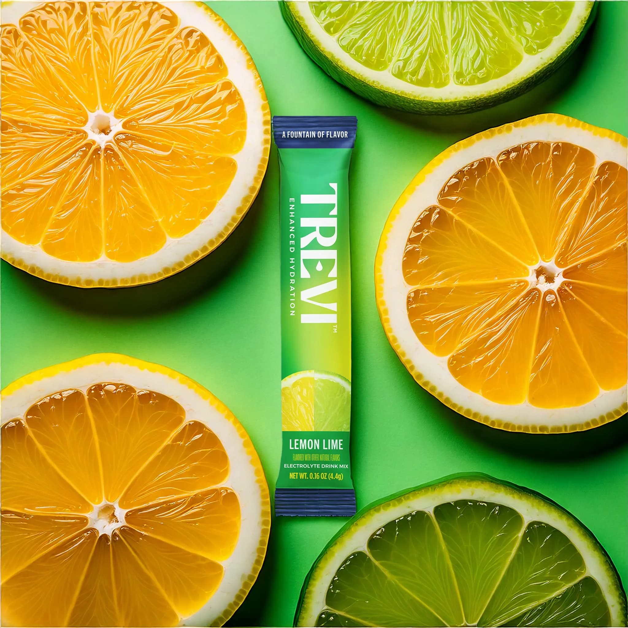 TREVI Everyday Sugar Free Electrolytes Powder Packets Lemon Lime (28 Count) | Essential Hydration Mix - view 2