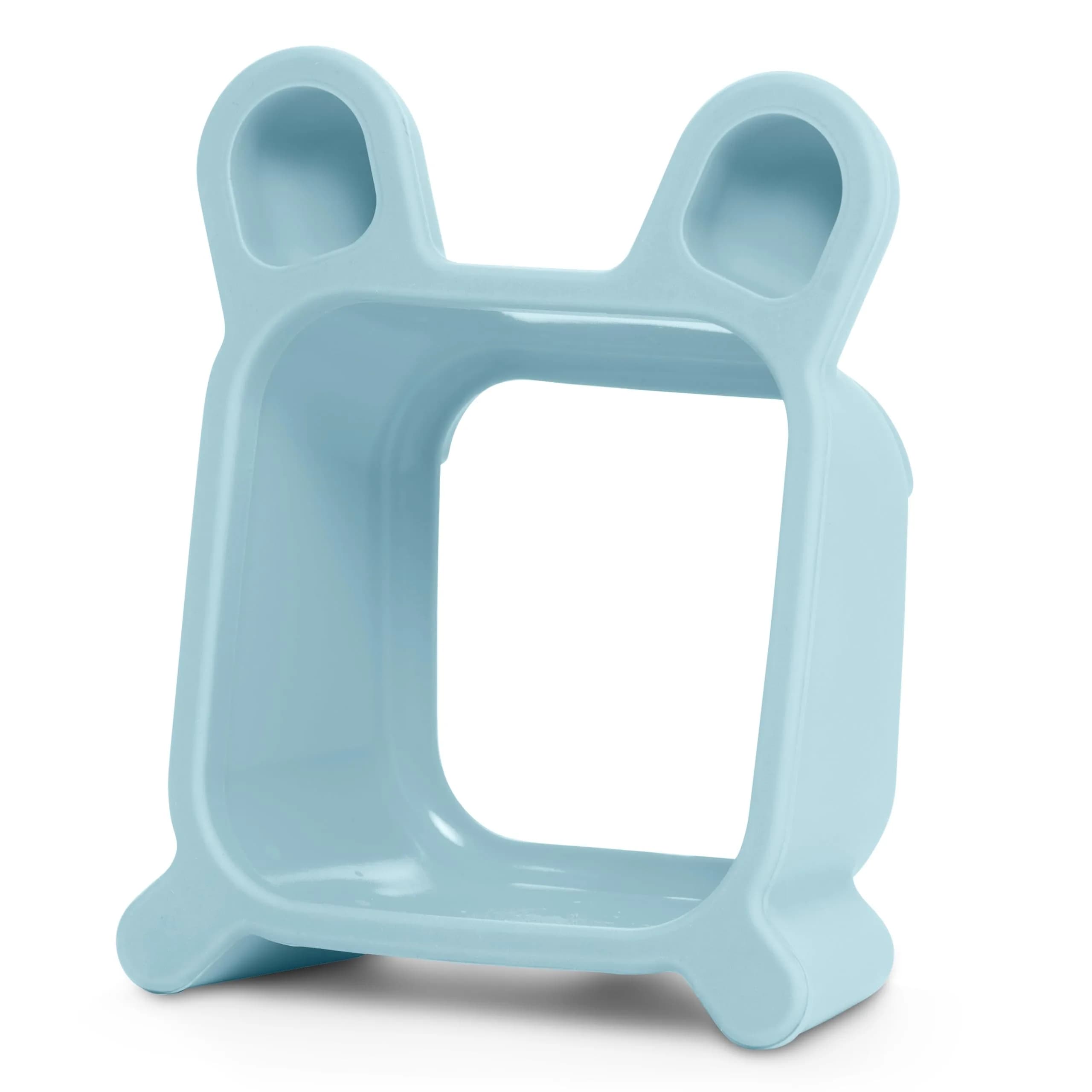 Time Timer Bunny Protective Silicone Case for MOD Visual Timer | Light Blue Animal Design for Kids & Special Needs — Accessory Case