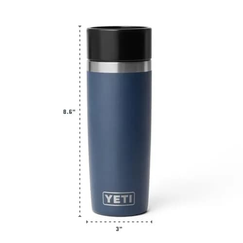 YETI Rambler 16 oz Travel Bottle Navy | Vacuum Insulated Stainless Steel Tumbler with Leakproof Cap thumbnail 6