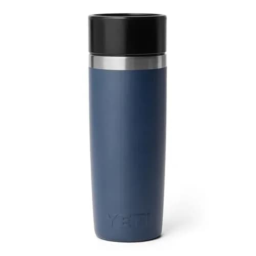 YETI Rambler 16 oz Travel Bottle Navy | Vacuum Insulated Stainless Steel Tumbler with Leakproof Cap thumbnail 7