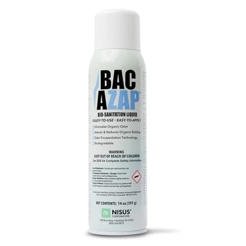 Nisus Bac-Azap Odor Eliminator 14 Oz | Powerful Organic Odor Control for Drains & Bathrooms thumbnail 1