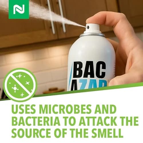 Nisus Bac-Azap Odor Eliminator 14 Oz | Powerful Organic Odor Control for Drains & Bathrooms thumbnail 5