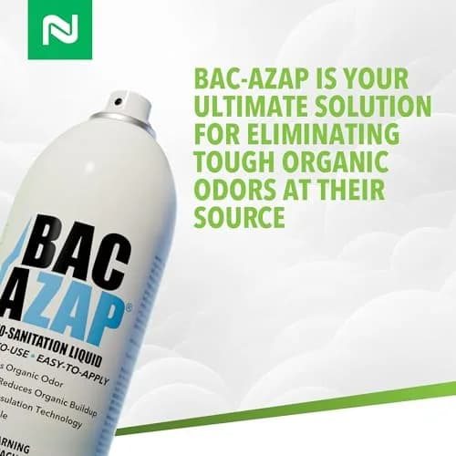 Nisus Bac-Azap Odor Eliminator 14 Oz | Powerful Organic Odor Control for Drains & Bathrooms thumbnail 2