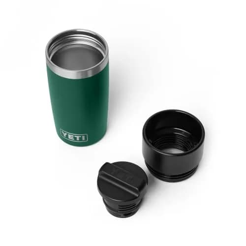 YETI Rambler 12 oz Travel Bottle | 355 ml (12 oz) Black Forest Green thumbnail 3
