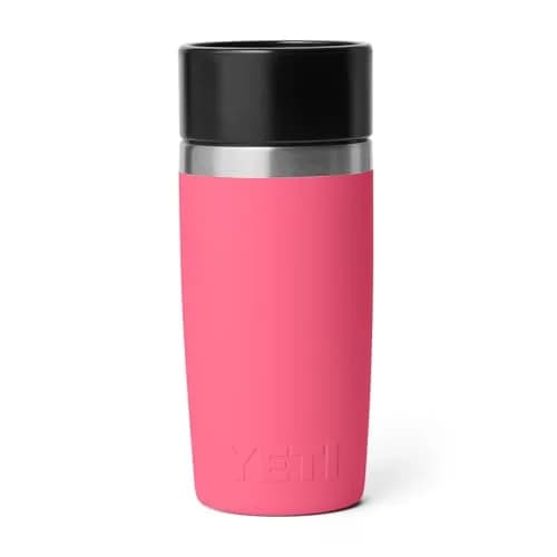 YETI Rambler 12 oz Travel Bottle, Stainless Steel, Vacuum Insulated with Leakproof Commuter Cap, Tropical Pink | 355ml (12 oz) thumbnail 7