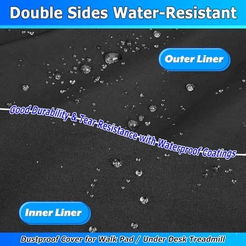 Easecos Walking Pad Cover for Under Desk Treadmill 47-50" | Dustproof & Waterproof thumbnail 7