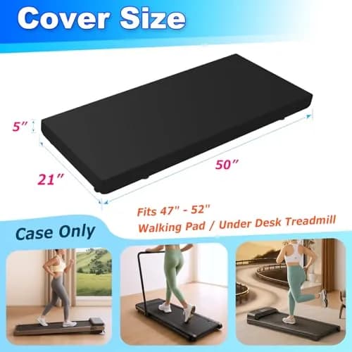 Easecos Walking Pad Cover for Under Desk Treadmill 47-50" | Dustproof & Waterproof thumbnail 2