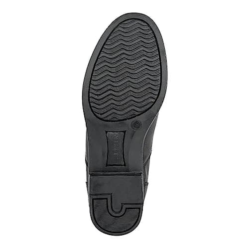 Lettia Ladies Zip Paddock Shoes- Black- 6 | Water Resistant Synthetic Boots thumbnail 7