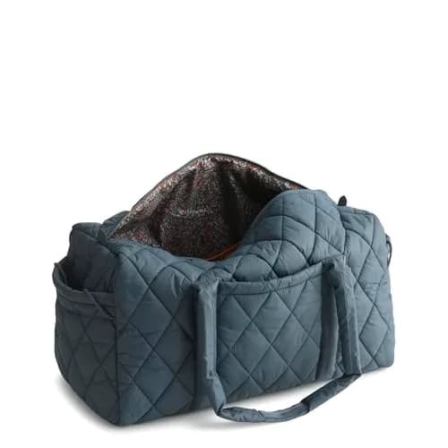 Vera Bradley Featherweight Large Original Duffel Travel Bag | Water-Repellent, Recycled Fabric, 58L, 22x12x12 inches thumbnail 3