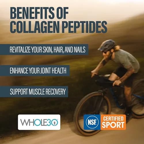 BUBS Naturals Unflavored Collagen Peptides Powder | Supports Skin & Joints, 20g Collagen per Serving, Grass Fed, Keto & Paleo Friendly thumbnail 3