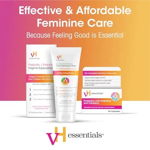 vH essentials Daily Feminine Wash 295ml (10 fl oz) | pH Balancing for Sensitive Intimate Skin thumbnail 5
