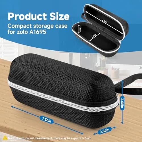 CaSZLUTION Compact Travel Case for Anker Laptop Power Bank 25,000mAh 165W | Shockproof & Lightweight thumbnail 3