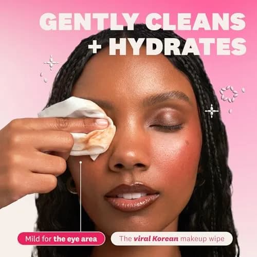 The Face Shop Rice Water Bright Cleansing Wipes 75 Count | Moisturizing, Gentle, Infused with Rice Extract thumbnail 2