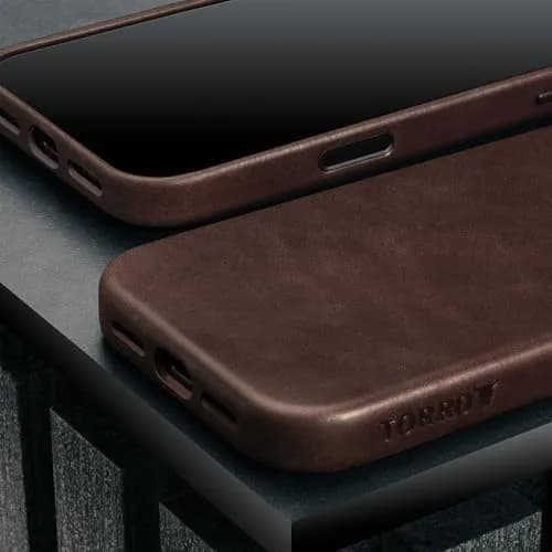 TORRO Leather Bumper Case for iPhone 18 Pro Max & 17 Pro Max | Premium Leather Slim MagSafe Compatible thumbnail 6