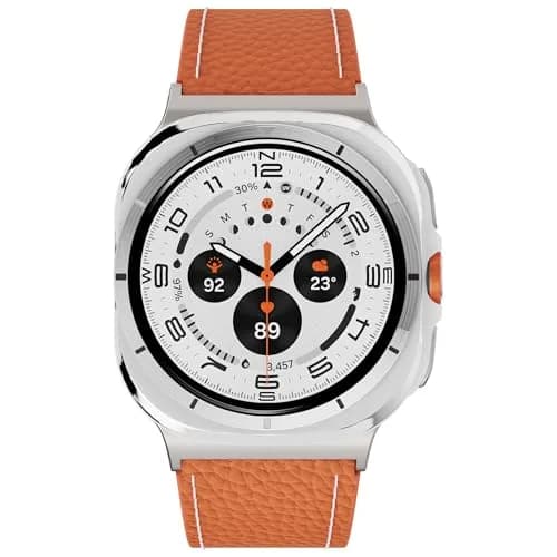 CrazyGrass Leather Band Compatible with Galaxy Watch Ultra 47mm | Magnetic Clasp, Genuine Leather thumbnail 6