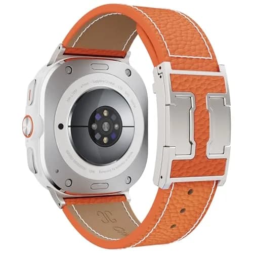 CrazyGrass Leather Band Compatible with Galaxy Watch Ultra 47mm | Magnetic Clasp, Genuine Leather - main product image