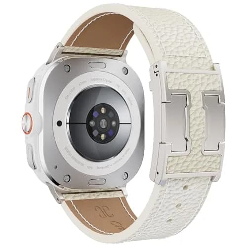CrazyGrass Leather Band Compatible with Galaxy Watch Ultra 47mm | Genuine Leather with Magnetic Clasp - main product image