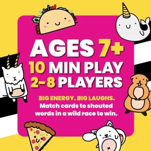 Taco Cat Goat Cheese Pizza Ridiculously Large Edition Card Game | Oversized 8.5" x 6" Cards | 2-8 Players thumbnail 4