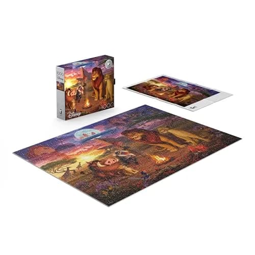 Buffalo Games Disney The Lion King 1000 Piece Jigsaw Puzzle for Adults | Vibrant Disney Scene, Premium Recycled Cardboard, 26.75 x 19.75 inches thumbnail 3