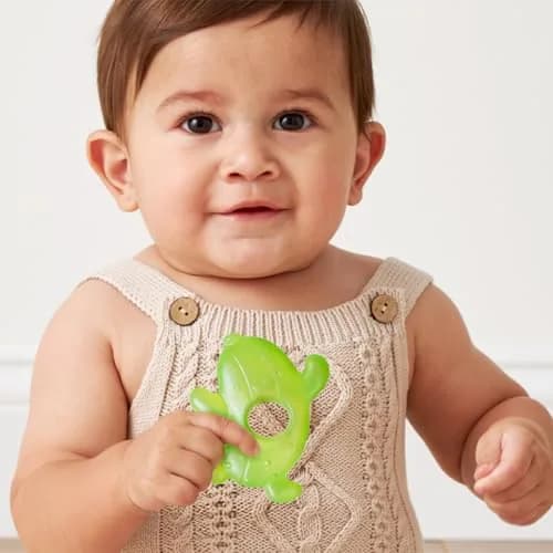 Itzy Ritzy Silly Foods Water-Filled Teethers Set of 3 | BPA-Free, Chilled Relief for Gums thumbnail 2