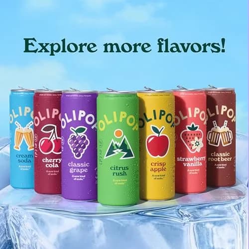 OLIPOP Strawberry Vanilla Prebiotic Soda 12 Fl Oz | Gut-Friendly, Delicious & Refreshing thumbnail 7