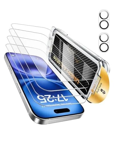 UNBREAKcable for iPhone 16 Screen Protector 6.1 inch | Military-Grade Impact Resistance thumbnail 1