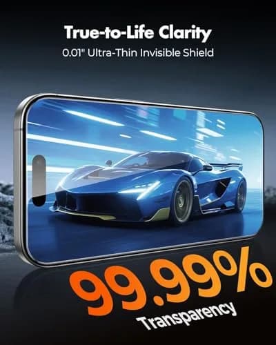 UNBREAKcable for iPhone 16 Screen Protector 6.1 inch | Military-Grade Impact Resistance thumbnail 7