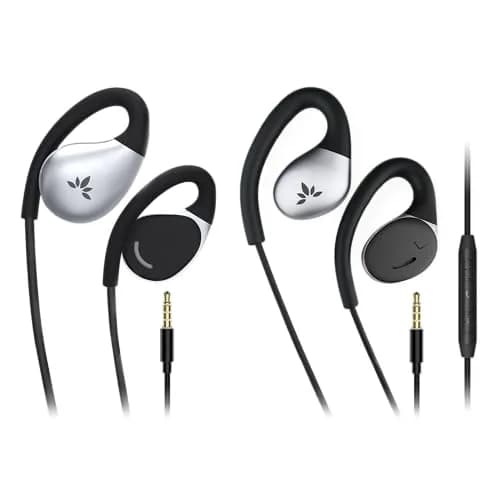 Avantree Resolve Open-Ear Wired Earbuds 1.2m Cable | Hear Surroundings, Clear Calls thumbnail 1