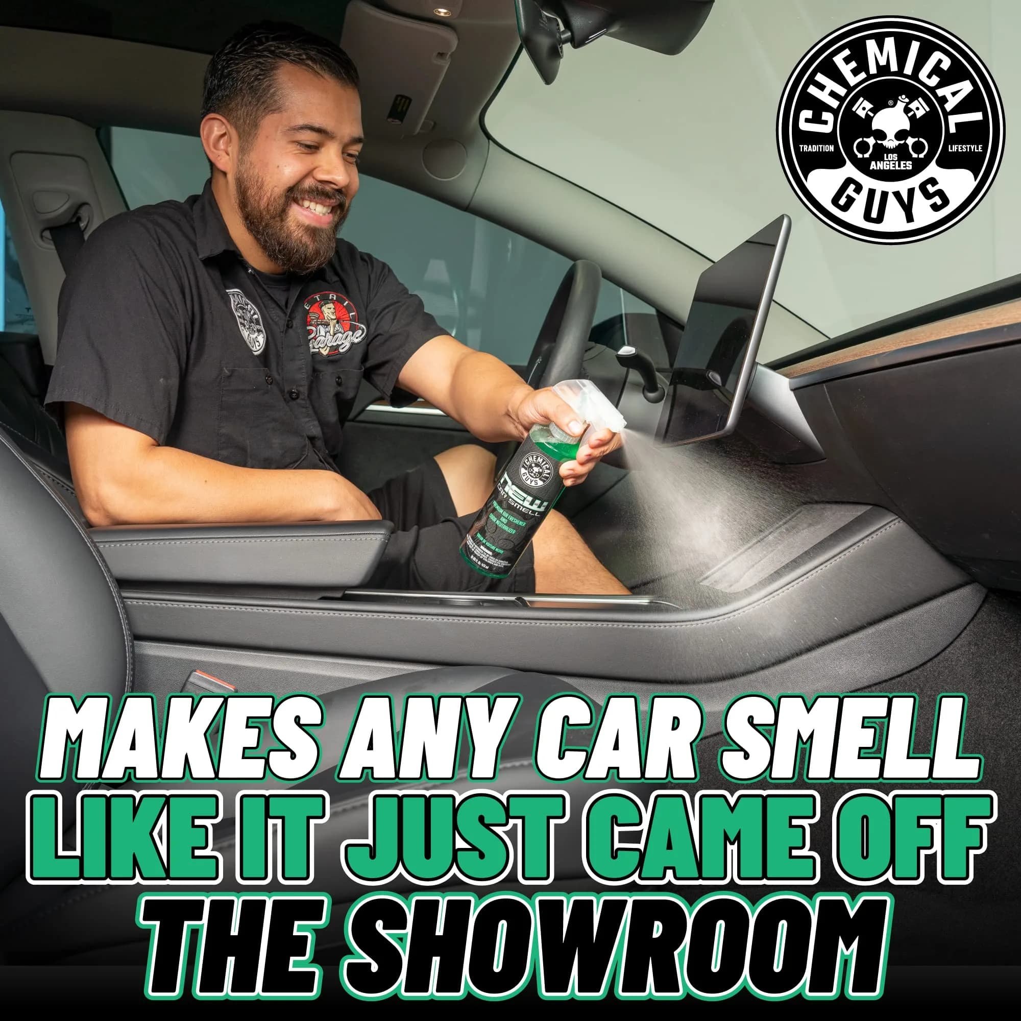 Chemical Guys New Car Smell Air Freshener & Odor Neutralizer 4 oz (120 ml) Bottles | 3 Pack - view 2