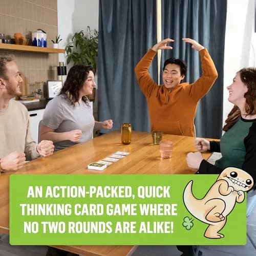 Exploding Kittens Coyote Card Game for 3-8 Players | Age 10+ | Fast & Fun Family Game thumbnail 4