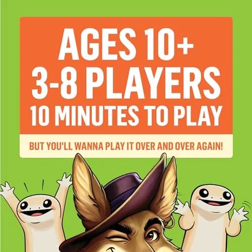 Exploding Kittens Coyote Card Game for 3-8 Players | Age 10+ | Fast & Fun Family Game thumbnail 9