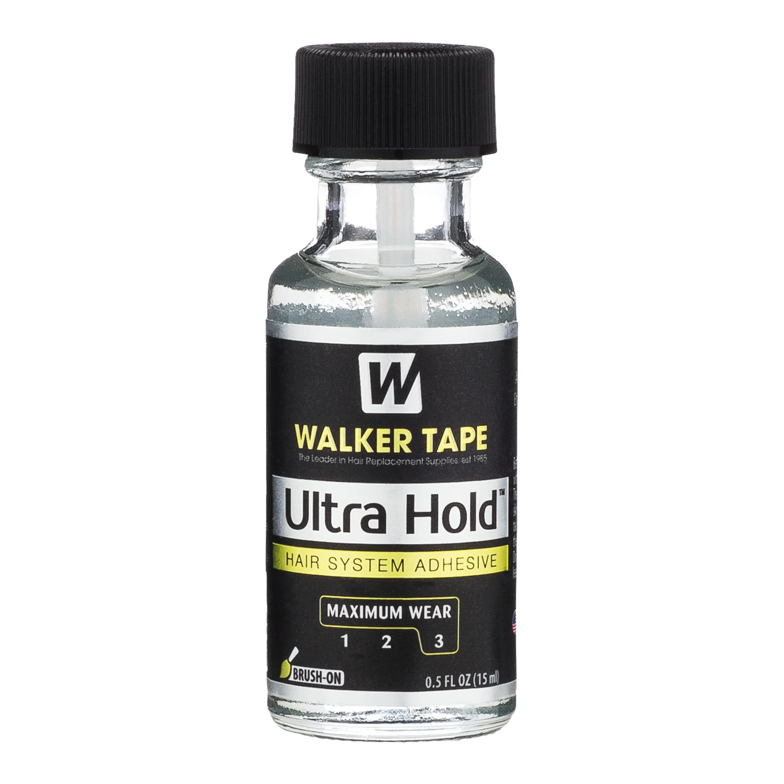 Walker Tape Ultra Hold Pro – Medical-Grade Silicone Adhesive for Hair Systems, Wigs & Toupees (0.5 Fl Oz) | Waterproof & Long-Lasting Bond - main product image