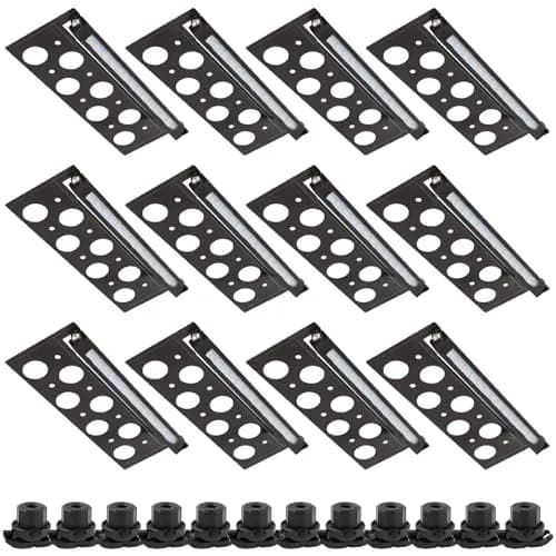E ENERGETIC LIGHTING 7 Inch Outdoor LED Step Lights | Waterproof Landscape Lighting, 12V-24V AC/DC, 4W, Warm White thumbnail 1