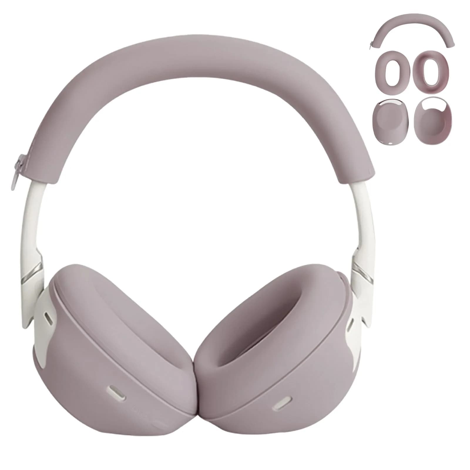 Adhiper 3-in-1 Silicone Sweat Case Cover for Sony WH-1000XM6 Headphones | Sweatproof & Washable (70-120 chars)